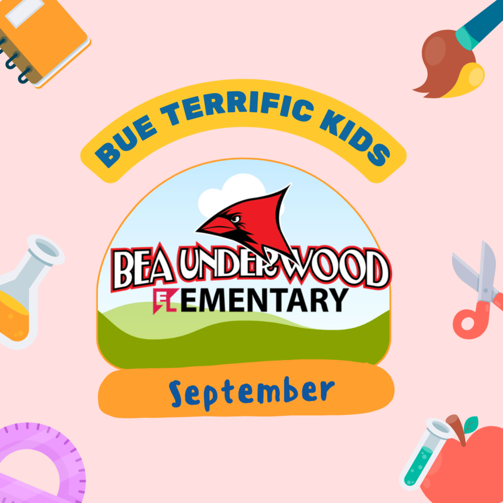 BUE Terrific Kids for the month of September