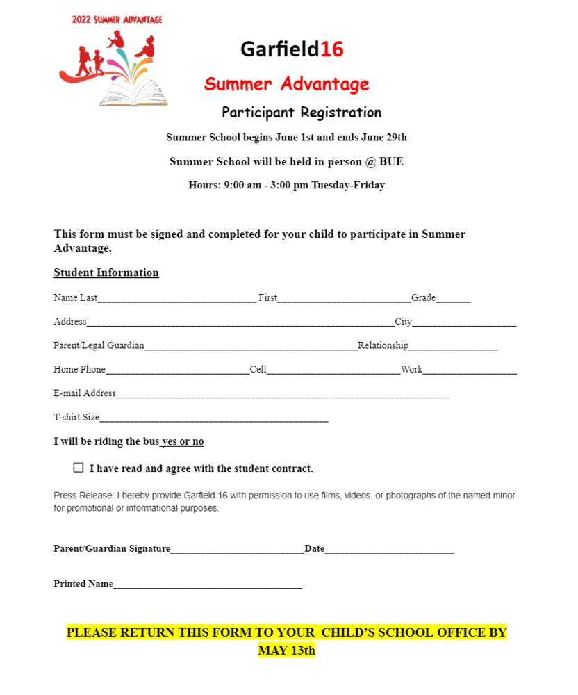 Summer Advantage