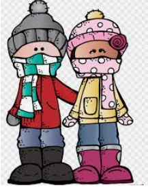 kids with winter gear