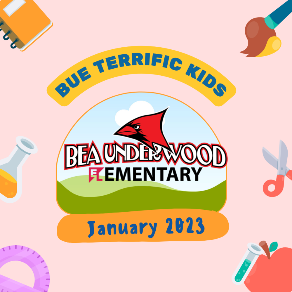 BUE Terrific Kids for the Month of January 2023