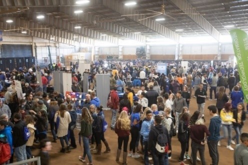 GlenX Career Expo- photo of students at a previous expo