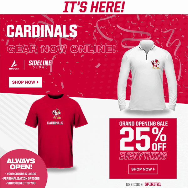 Cardinal Store is open