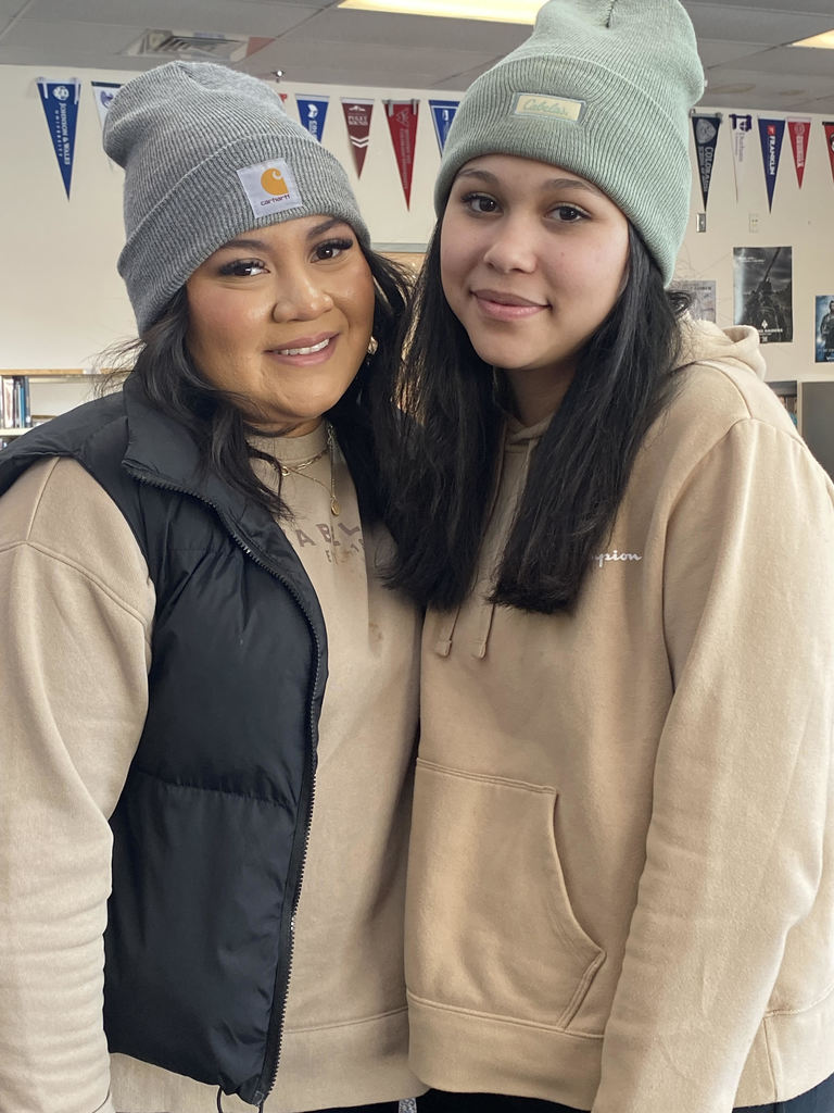 GVHS students in their winter gear